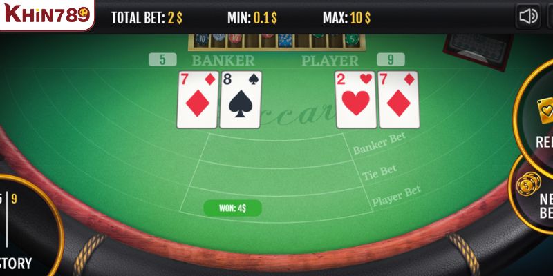 Lý do nên chơi Baccarat tại KHIN789
